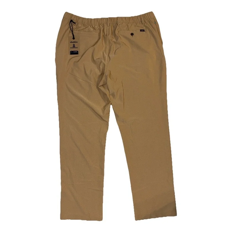 Chubbies The Travertines Everywear Performance Pants Men Size XXL Khaki NWT $94